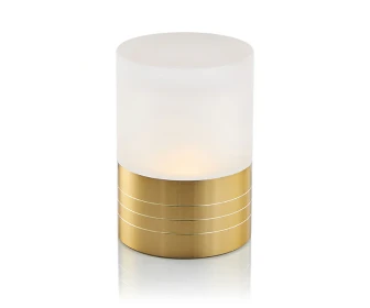 ラウンドＶ２（Brass）コードレステーブルランプ